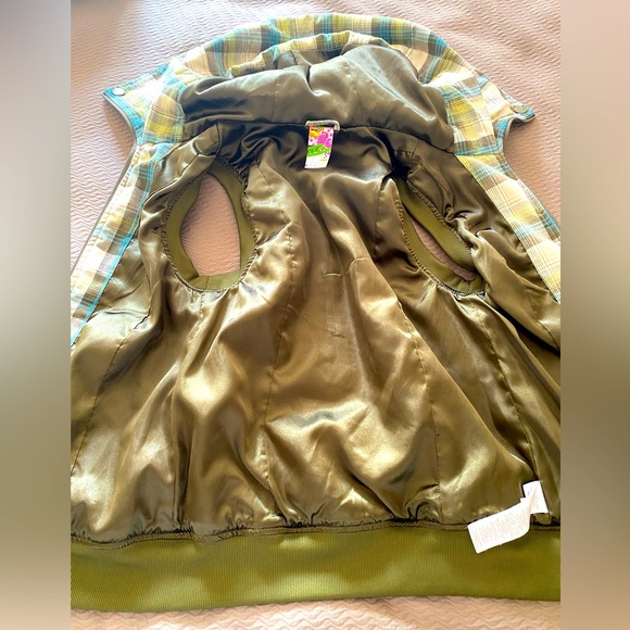 EUC Burton Dryride hoodie vest lined quilted snap collar zip pockets snowboard - Picture 4 of 15